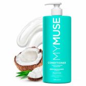 Бальзам MyMuse 145013 беcсульфатный укрепляющий для смешанных и жирных волос, дозатор 1000 мл
