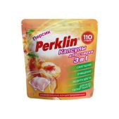 Капсулы для стирки белья Perklin 609785 Персик концентрат, Giga Pack, 3 в 1 с кондиционером, 110 шт