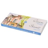 Краски акварельные Сонет 3541139 художественные 24 цвета, кювета 2.5 мл, картонная коробка