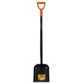 Лопата совковая Rabbitex 700482 Strong Metal стальная 24х27 см, общая длина 120см, черенок сталь, V-ручка