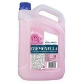 Мыло-крем жидкое Cremonella 102219 Розовое масло, Премиум, перламутровое, из натуральных компонентов, 5 л