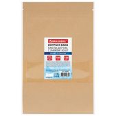 Пакет Brauberg 700693 дой-пак с замком ZIP Lock, крафт с окном 60мм, 180х260 + 40мм, 100 штук, 150 мкм