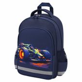 Рюкзак Пифагор 273170 School, 1 отделение, 3 кармана, Speed bolid, 38x28х14 см