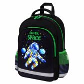 Рюкзак Пифагор 273173 School, 1 отделение, 3 кармана, Outer space, 38x28х14 см