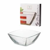 Салатник Pasabahce 53066 ТОКИО малый квадратный, 160мм, комплект 4 штуки, стекло, фирменная подарочная упаковка
