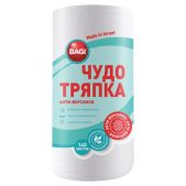 Салфетки Bagi C-310935-N универсальные Чудо-Тряпка 140 шт, рулон, 25х22 см, вискоза спанлейс, 45г/м2,