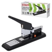 Степлер Staff 272736 Heavy Duty ECO мощный N 24/6-23/15 металлический, до 100 листов, черный