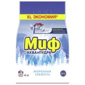 Стиральный порошок-автомат Миф MS-81583945, 3 в 1, Морозная свежесть 4кг