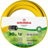 Шланг поливочный 30м Grinda 8-429003-1/2-30_z02 Comfort, 1/2, 30 атм, трёхслойный, армированный, поливочный шланг