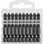 Биты Kraftool 26193-2-50-S10 Impact PZ2, 50мм, 10 шт, ударные