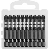 Биты Kraftool 26193-3-50-S10 Impact PZ3, 50мм, 10 шт, ударные