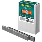 Скобы для степлера Kraftool 31789-15 тип 18GA 55/90/C 15мм, 5000 шт