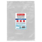 Пакет Brauberg 700700 дой-пак с замком ZIP Lock, прозрачный, 200х300 + 50мм, 100 штук, 70 мкм