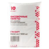 Пакеты фасовочные Юпласт ЮФАС0003 комплект 1000 шт, 30х40см, ПНД, 7 мкм, эконом, евроупаковка