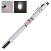 Указка лазерная TP-RP-18 радиус 200 м, красный луч, LED-фонарь, указка, магнит, ручка, футляр
