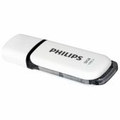 Флеш-диск 32Gb Philips FM32FD75B/97 Snow, разъем USB 3.0, черный
