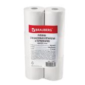 Чековая лента Brauberg 110881 термобумага 80мм диаметр 61мм, длина 54 м, втулка 18мм комплект 6 шт