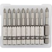 Биты Kraftool 26123-1-50-10 X-Drive, PZ1, 50мм, 10 шт, торсионные