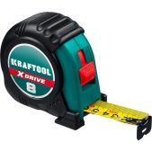 Рулетка 8м Kraftool 34122-08_z02 X-Drive х 25мм