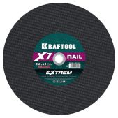Диск отрезной Kraftool 36258-350-4.0 X7-EXTREM RAIL 350x4.0 / 25.4мм по Ж/Д рельсам для бензореза