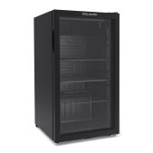Холодильная витрина Willmark WBC-105B 103л, R600/a, 44.5x50x83.3 см, 4полки, стекл дверь