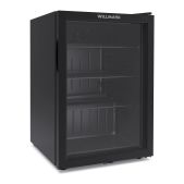 Холодильная витрина Willmark WBC-85B 81л, R600/a, 44.5x50x67.7.3 см, 3полки, стекл дверь