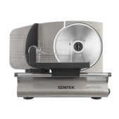 Ломтерезка Centek СТ-1380 серебр, 150Вт, толщина нарезки 3-15мм