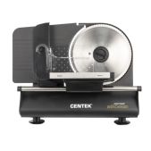 Ломтерезка Centek СТ-1381 черный, 150Вт, толщина нарезки 3-20мм, съемная каретка