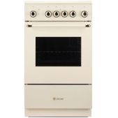 Плита электрическая De Luxe 506004.23 эс-123 топл.молоко, стеклянный фасад, гриль, вертел стеклокерамическая