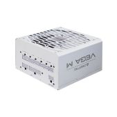 Блок питания ATX 850W Chieftec PPG-850-CW Vega M White ATX 3.1, 80 Plus Gold, Active PFC, вентилятор 135мм, Gen5 PCIe, Full Cable Management, белый
