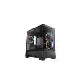 Корпус mATX без БП Deepcool CG380U 3F, TG aquarium, 3x120мм ARGB Fan, mini-ITX, mATX, черный