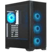 Корпус ATX без БП Phanteks PH-EC370A_DBK01R Eclipse G370A, Black, 4x120мм ARGB Fan, Nylon front filter, TG, Mid-Tower
