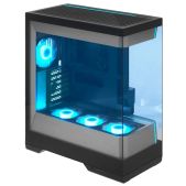 Корпус ATX без БП Phanteks PH-ES524S2_DBK01 Enthoo Evolv S2, Black, 4x120мм ARGB Fan, Tempered Glass, Mid-Tower