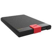 Внешний жесткий диск 2Tb Silicon Power SP020TBPHDD3SS3K D30 Diamond Slim чёрный 2.5