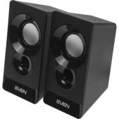 Колонки Sven SV-016142 300, черная черный 2x2Вт, USB
