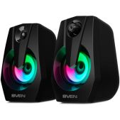 Колонки Sven SV-020552 370 черный 2х3Вт, USB