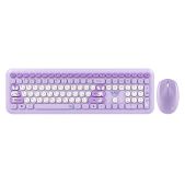 Комплект беспроводной (клавиатура + мышь) Smartbuy SBC-666395AGb Cute Bunny мультимедийный