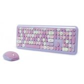 Комплект беспроводной (клавиатура + мышь) Smartbuy SBC-668396AG-KT Kitty детский мультимедийный