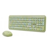 Комплект беспроводной (клавиатура + мышь) Smartbuy SBC-666395AG-G зеленый