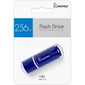 Устройство USB Flash Drive 256Gb Smartbuy SB256GbCRW-Bl Crown Blue USB 3.0