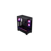 Корпус ATX без БП Phanteks PH-XT523V1_DBK01_RU 523 XT View, Black, 3x120мм ARGb Fan, Tempered Glass, Mid-Tower