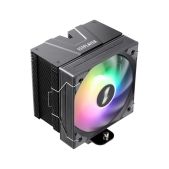 Вентилятор 1STPlayer PS130-BK PS130 Black / 2HPx6mm + 2HPx8mm, 220W TDP, single tower, 1x130mm ARGB fan, 500-1600 RPM, 78 CFM, 32.3 dBA /