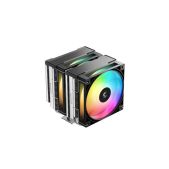 Вентилятор Deepcool AG620 G2 ARGB LGA1954/1851/1700/AM5/AM4 9шт/кор, TDP 270W, PWM, Dual ARGB вентилятор 120мм, 6 тепл. трубок, черный
