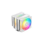 Вентилятор Deepcool AG620 G2 WH ARGB LGA1954/1851/1700/AM5/AM4 9шт/кор, TDP 270W, PWM, Dual ARGB вентилятор 120мм, 6 тепл. трубок, белый