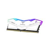 Модуль памяти DDR5 32Gb 6000MHz TeamGroup T-Force FF4D532G6000HC38ADC01 Delta RGb 2x16Gb CL38 38-38-38-78 1.25V White