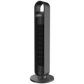 Вентилятор колонный Brasson BTF08-B 60 Вт, 90см, сенсор, ТИХИЙ, 3 скорости, пульт ДУ, черный