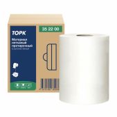 Протирочный нетканый материал Tork 352200 Advanced, 266 листов в рулоне, 39.5х27.6 см, белый