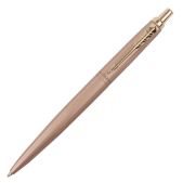 Ручка шариковая Parker 2122755 Jotter XL Monochrome Pink Gold PGT, корпус розовое золото, сталь, синяя