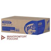 Салфетки 200шт Protissue C251 Система N4 Premium, 2-слойная, комплект 20 шт, 21х16 см, V-сложение, белая