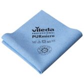 Салфетки Vileda 174046 ПУРмикро Актив комплект 5шт, супервпитывание, микроволокно, синий 38x35см